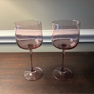 Tinted Wine Glasses